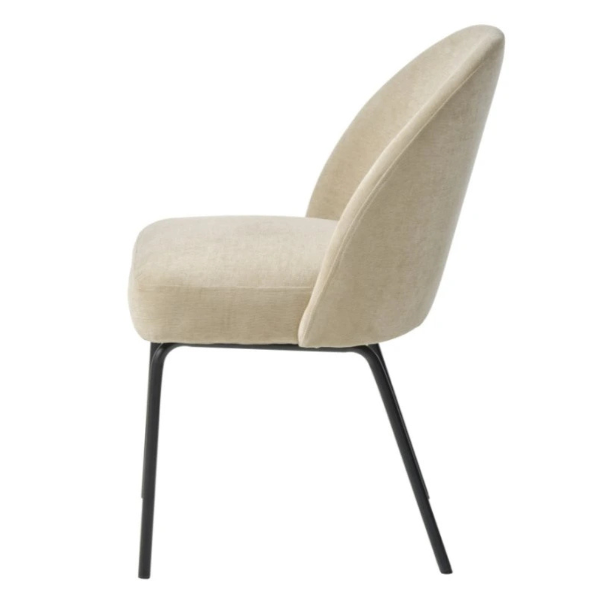 UQ PRESTON Beige design, elegant Upholstered indoor chair